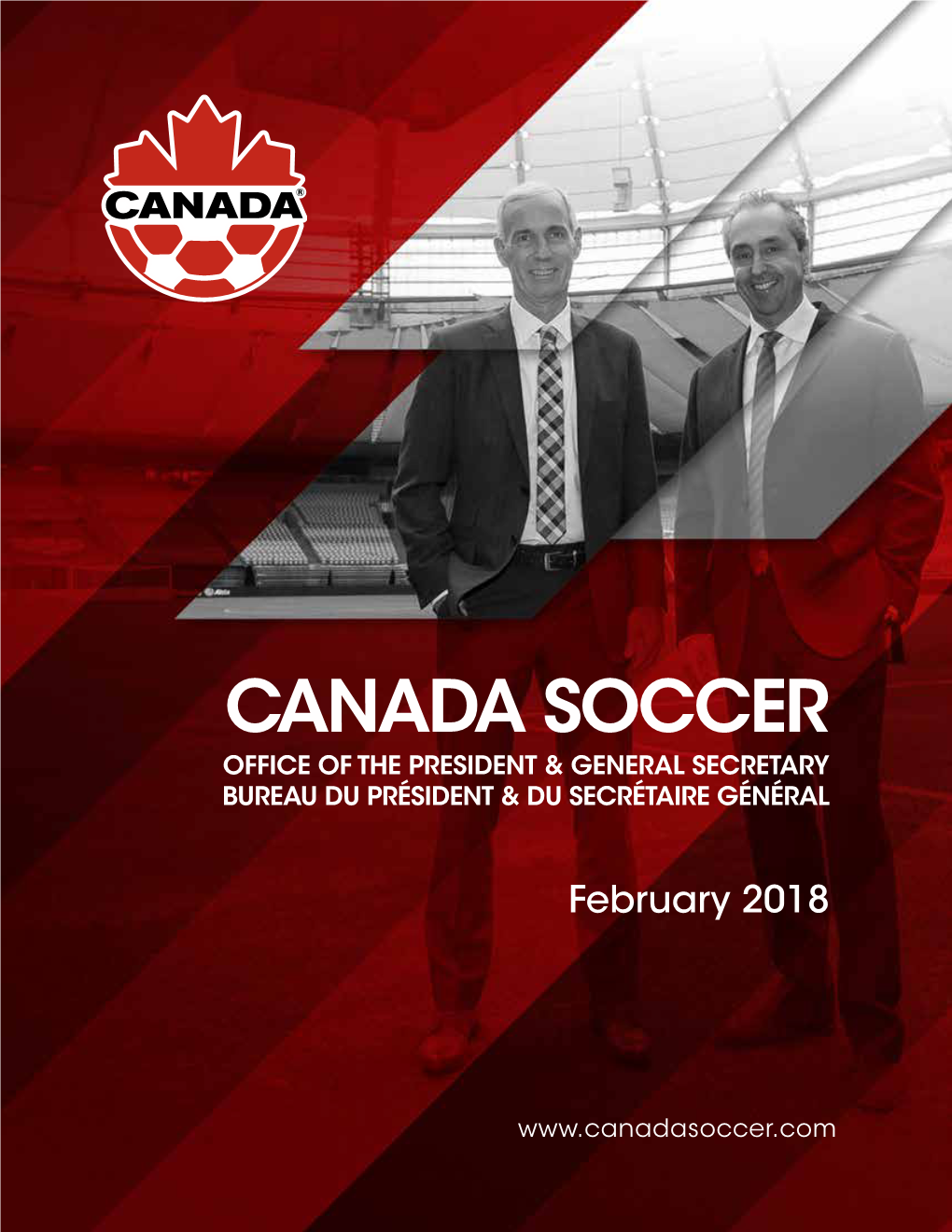 Canada Soccer Office of the President & General Secretary Bureau Du Président & Du Secrétaire Général