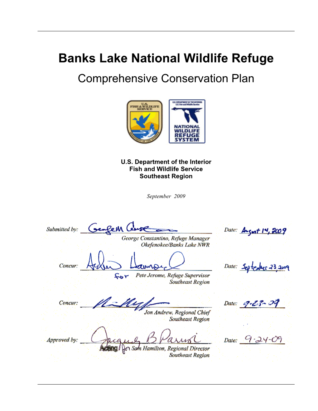 Banks Lake National Wildlife Refuge