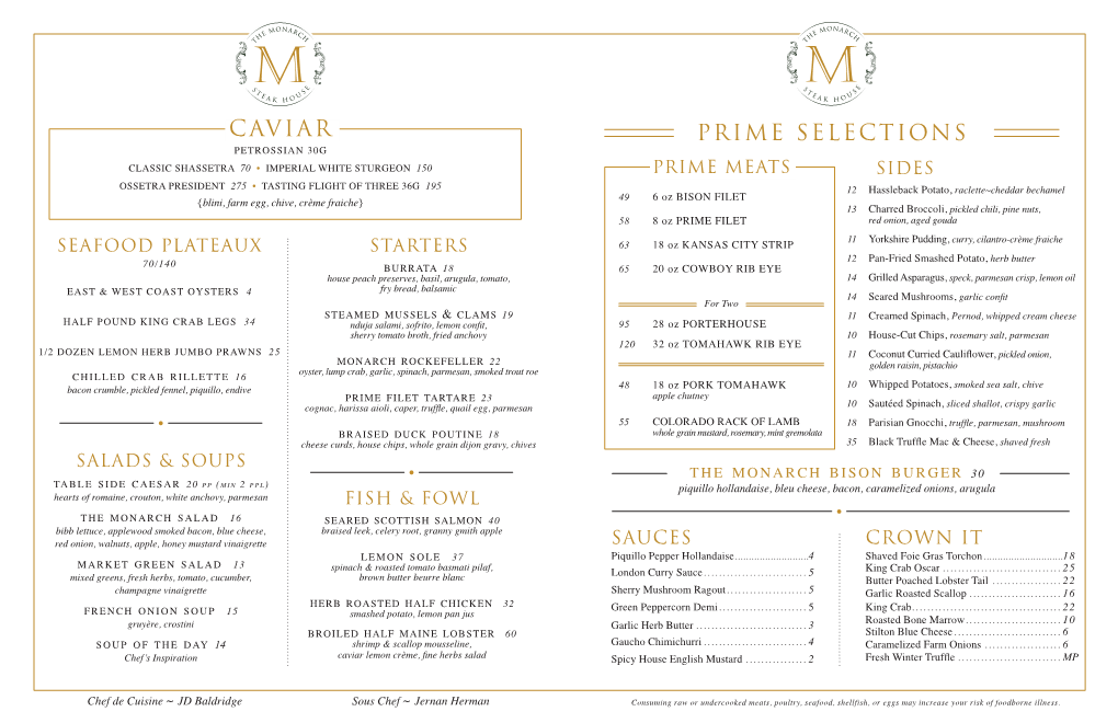 Prime Selections Caviar