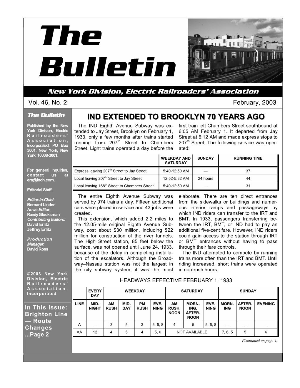 February 2003 Bulletin.Pub