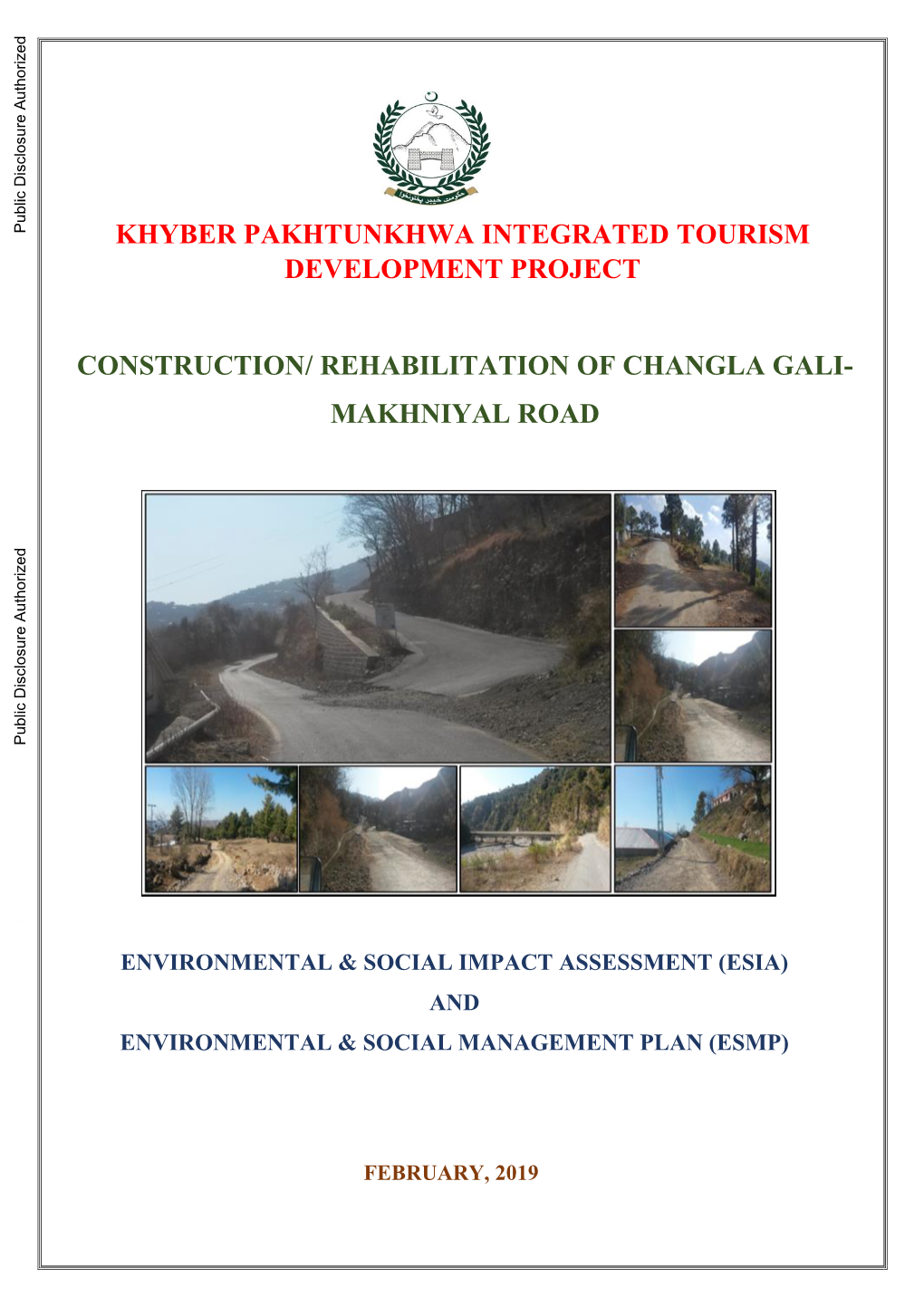 Rehabilitation of Changla Gali- Makhniyal Road