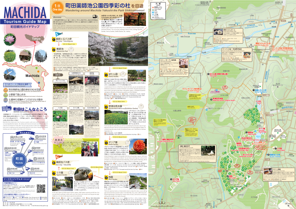 町田薬師池公園四季彩の杜を回遊 One Day Wandering Around Machida Yakushi-Ike Park Shikisainomori