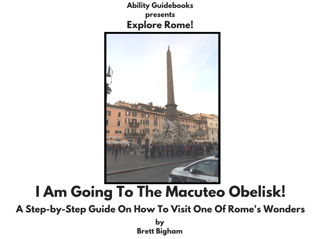 I Am Going to the Macuteo Obelisk