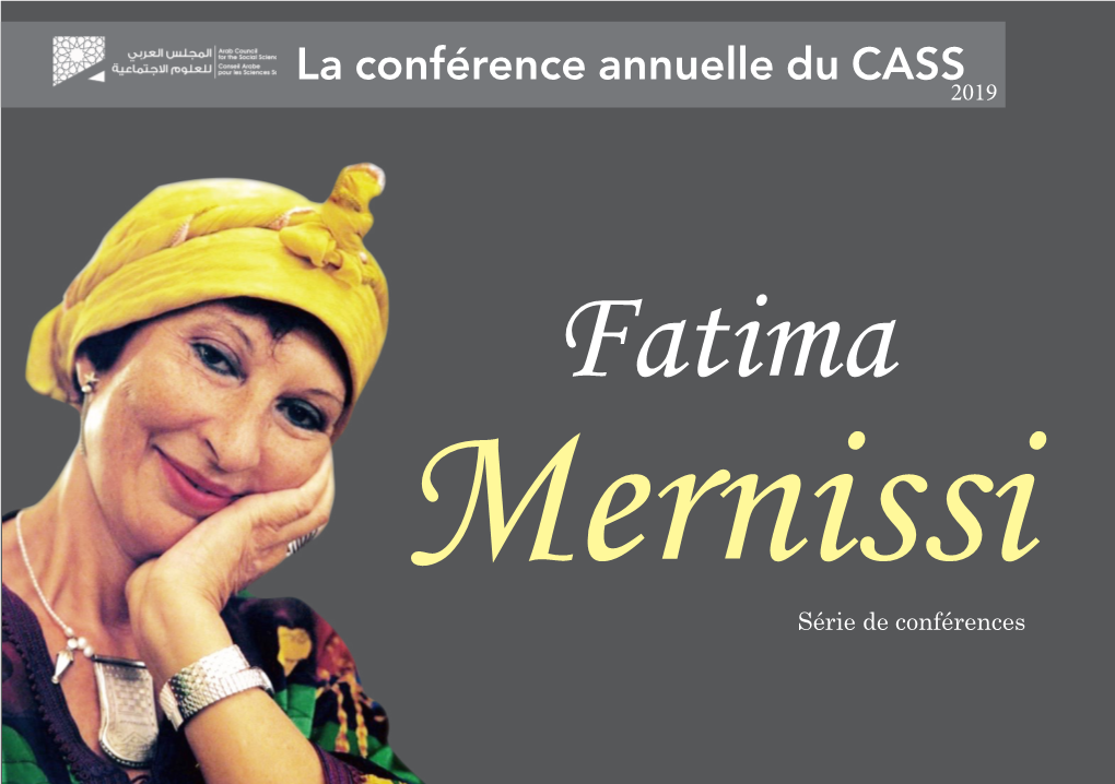 La Conférence Annuelle Du CASS2019