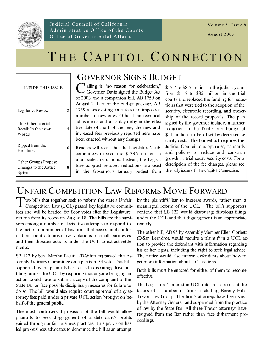 The Capitol Connection