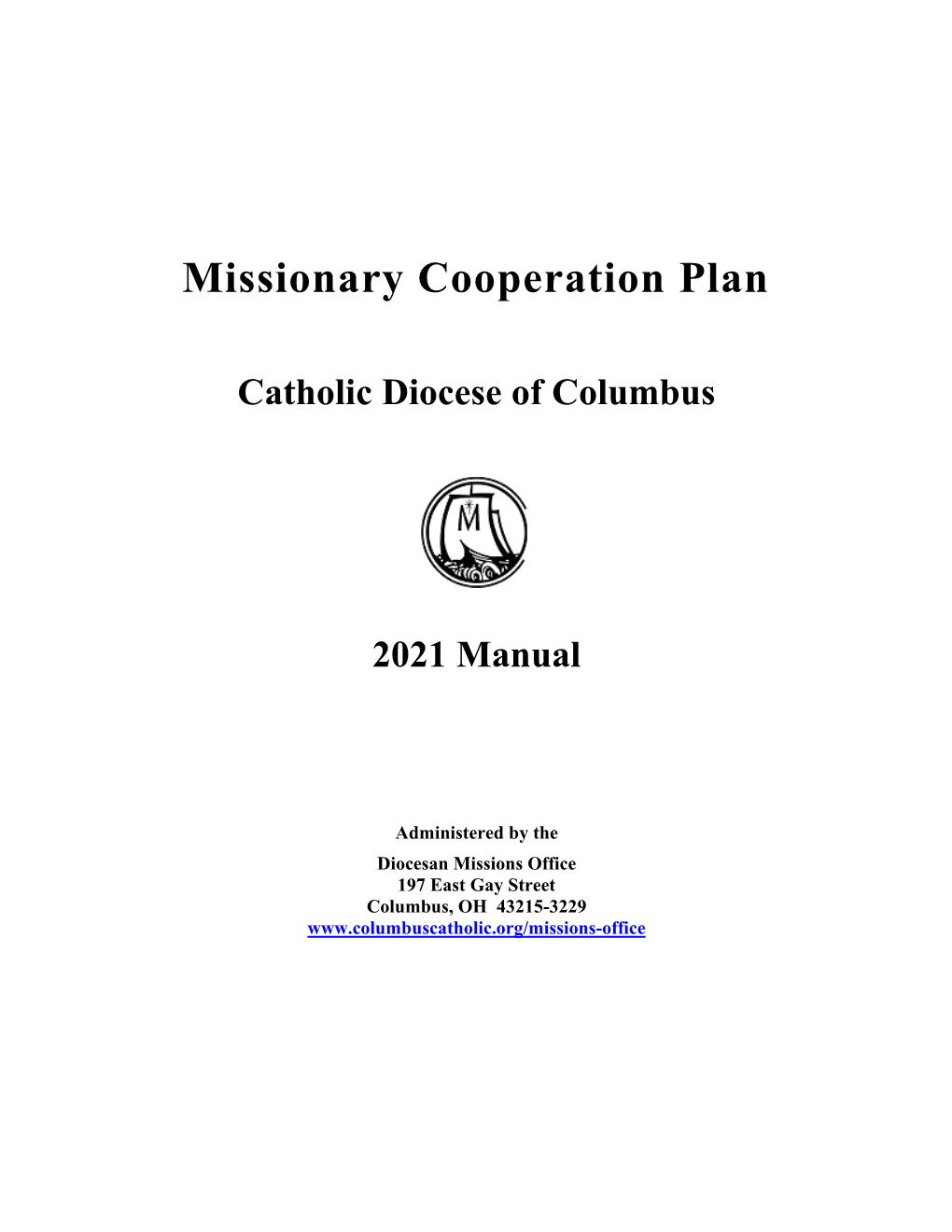 Missionary Cooperation Plan