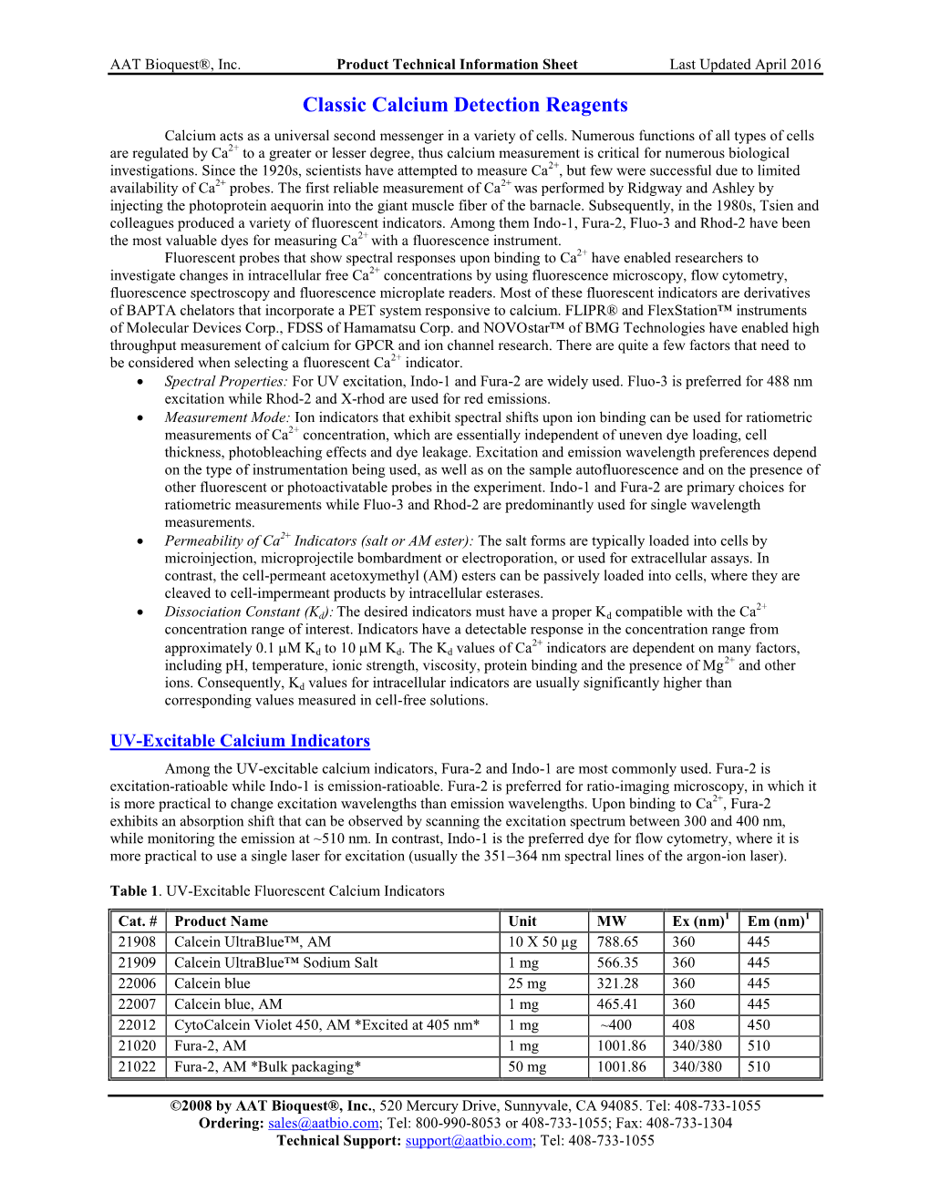 A3300d3 Classic Calcium Detection Reagents.Docx