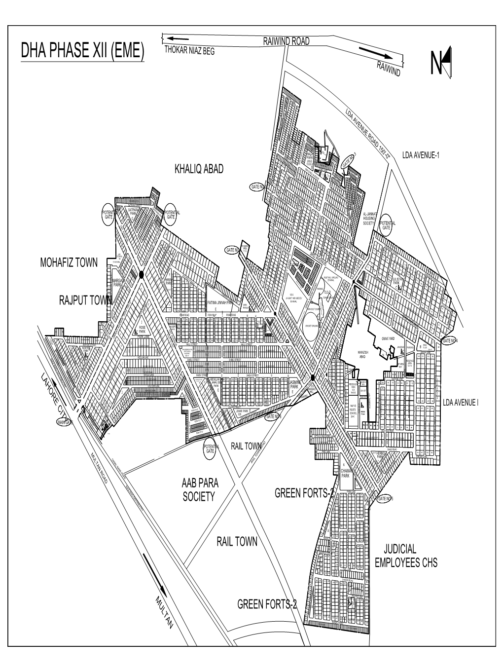 Rail Town Green Forts-2 Society Aab Para