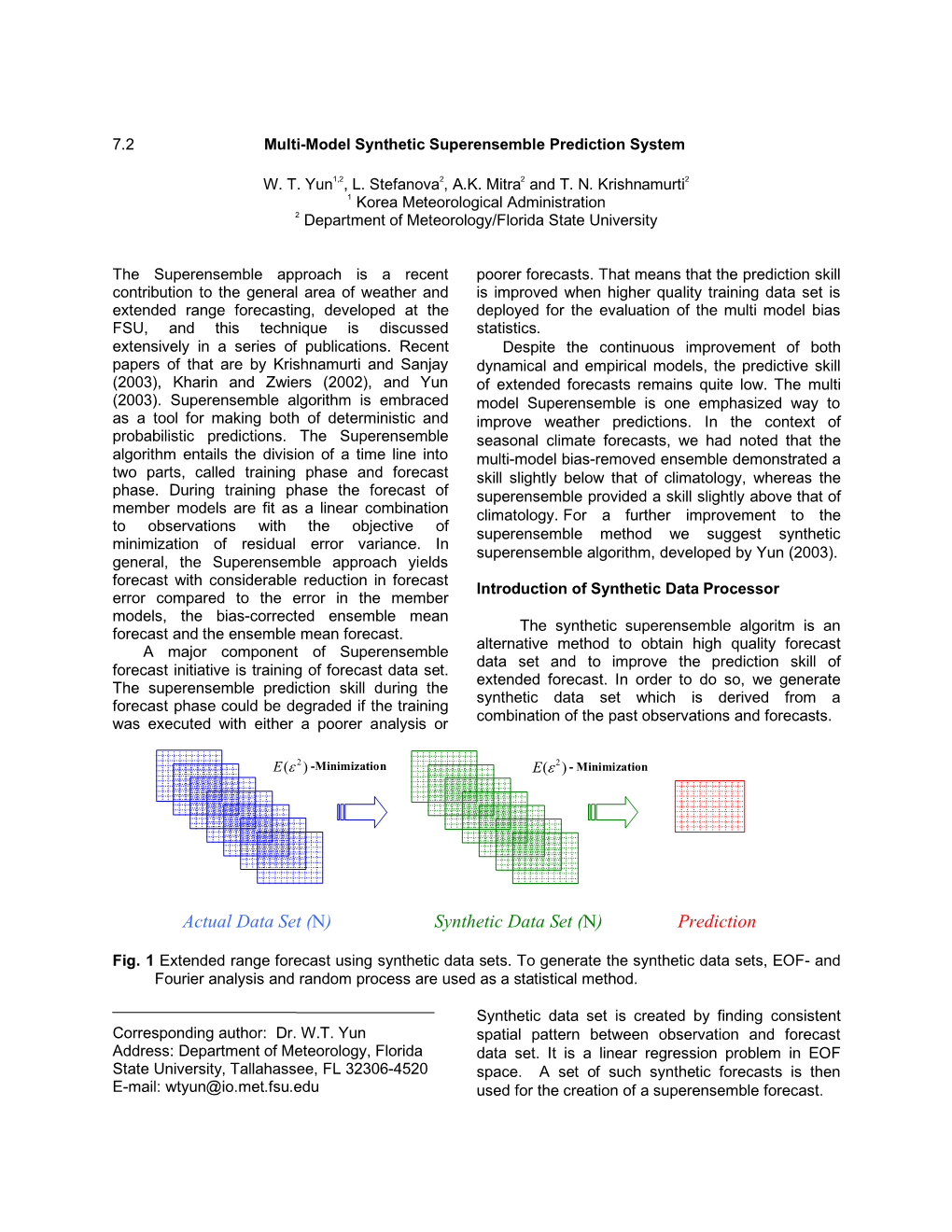 Synthetic Data Set (N) Prediction