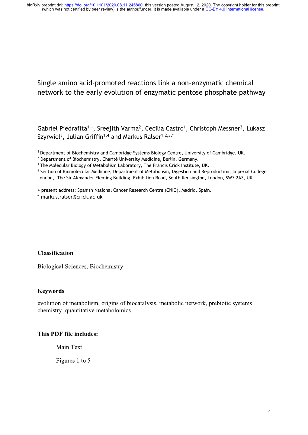 Single Amino Acid-Promoted Reactions Link a Non-Enzymatic Chemical Network to the Early Evolution of Enzymatic Pentose Phosphate Pathway