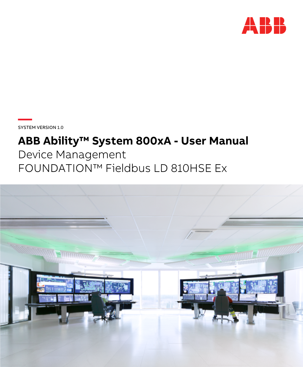 User Manual Device Management FOUNDATION™ Fieldbus LD 810HSE Ex