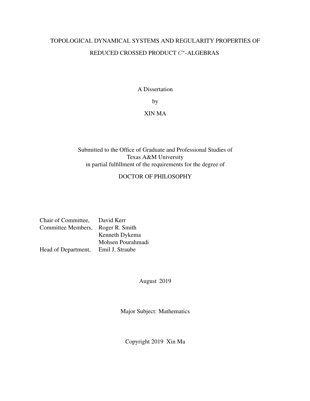 Topological Dynamical Systems and Regularity Properties of Reduced Crossed Product C∗-Algebras