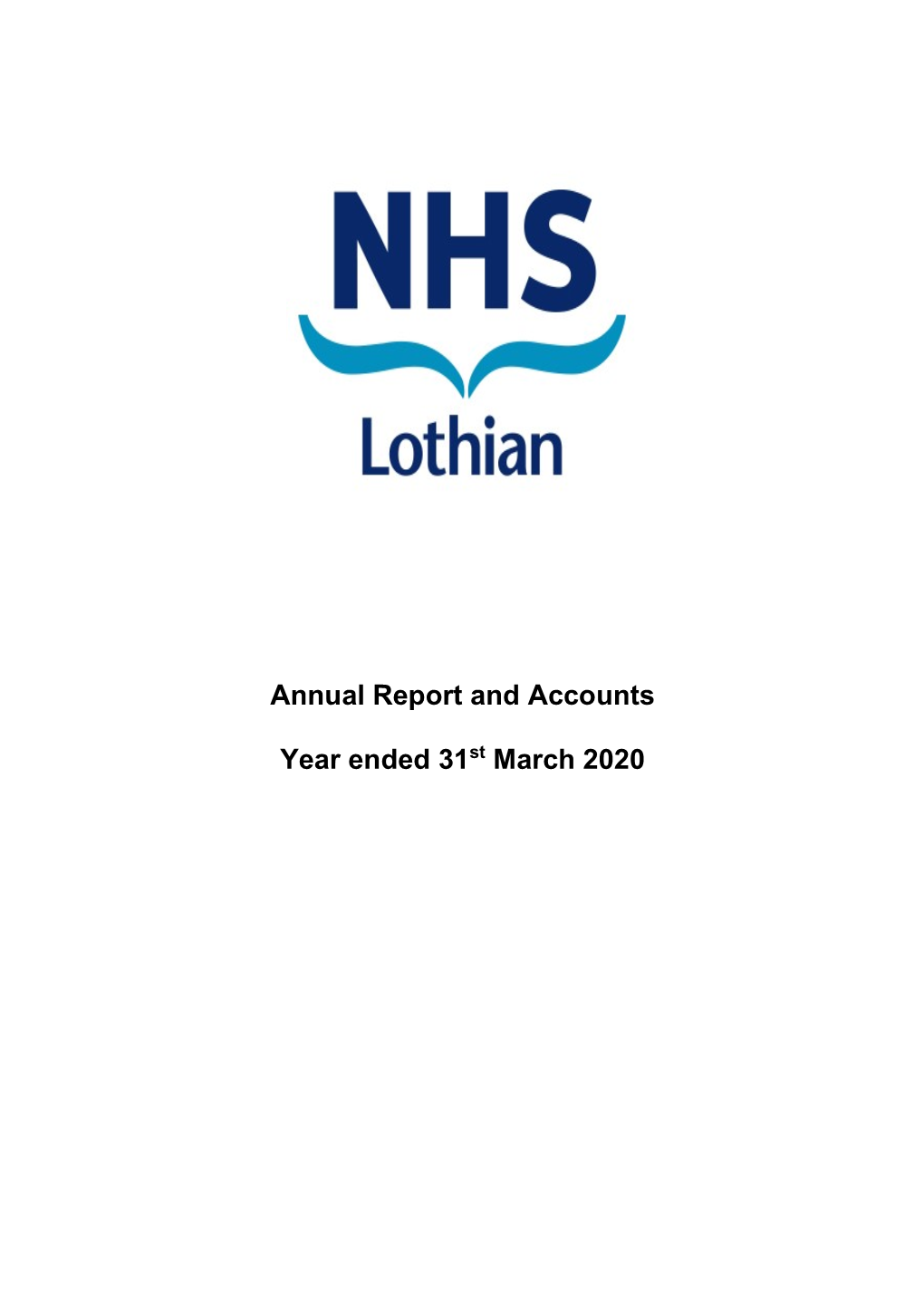 Annual Report and Accounts Year Ended 31St March