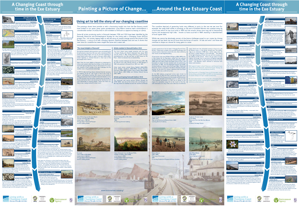 A Changing Coast Through Time in the Exe Estuary Painting a Picture of Change