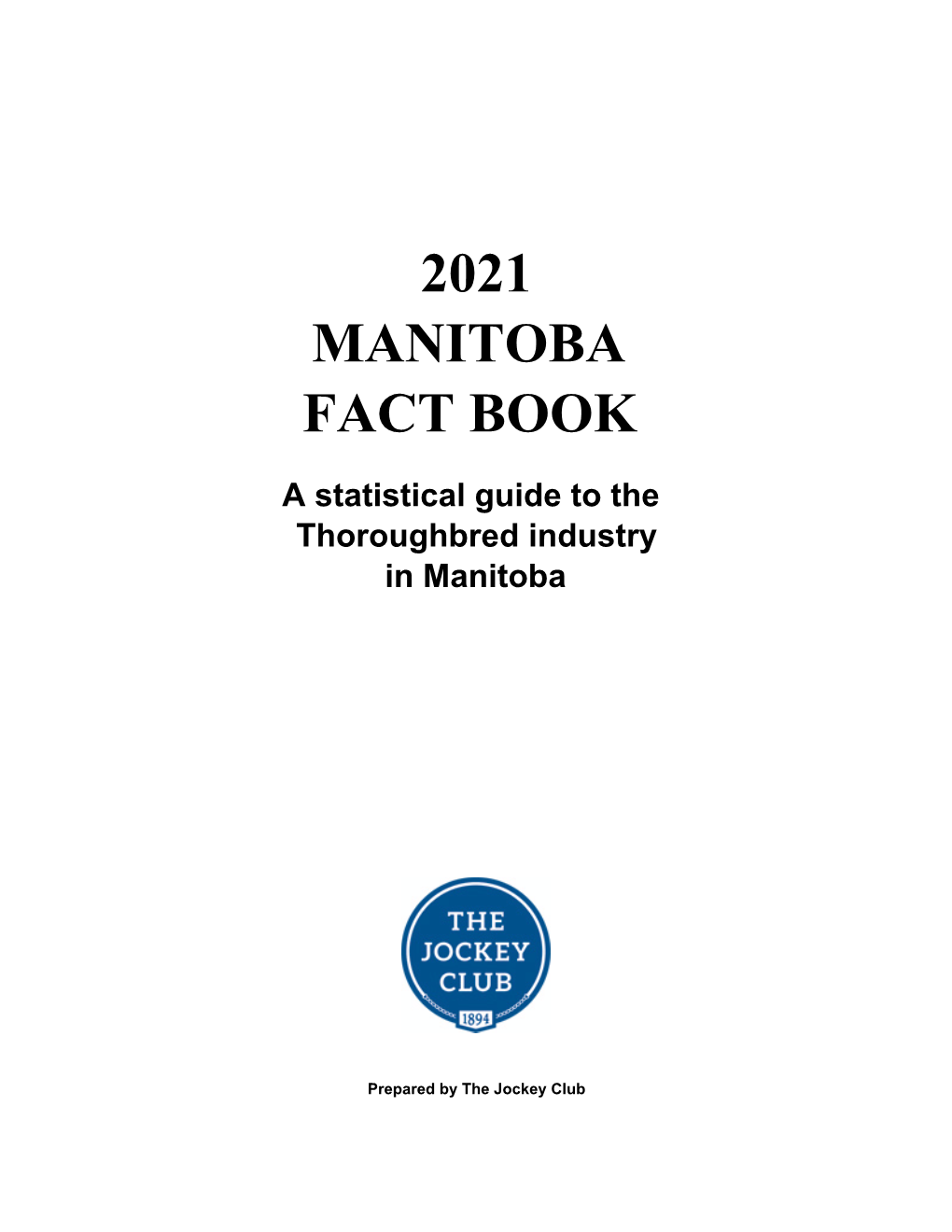 Manitoba Fact Book