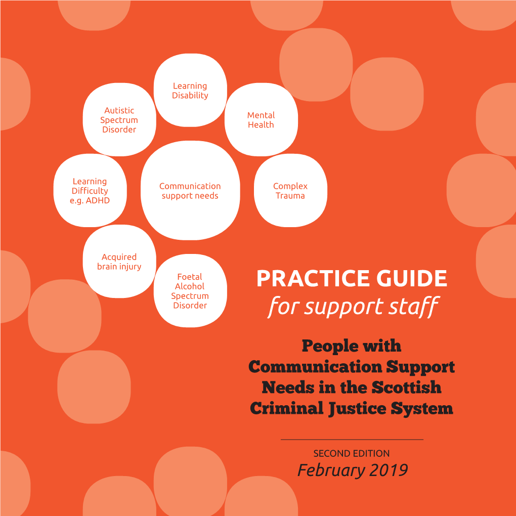 Practice Guide for Support Staff