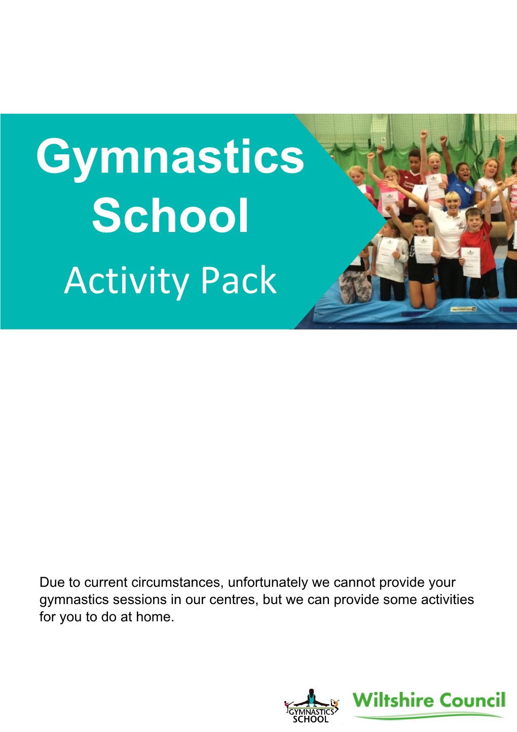 Gymnastics School Activity Pack