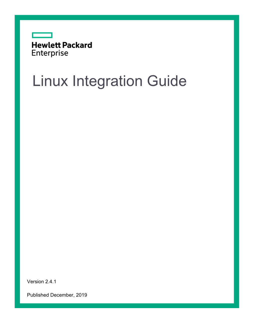 Linux Integration Guide