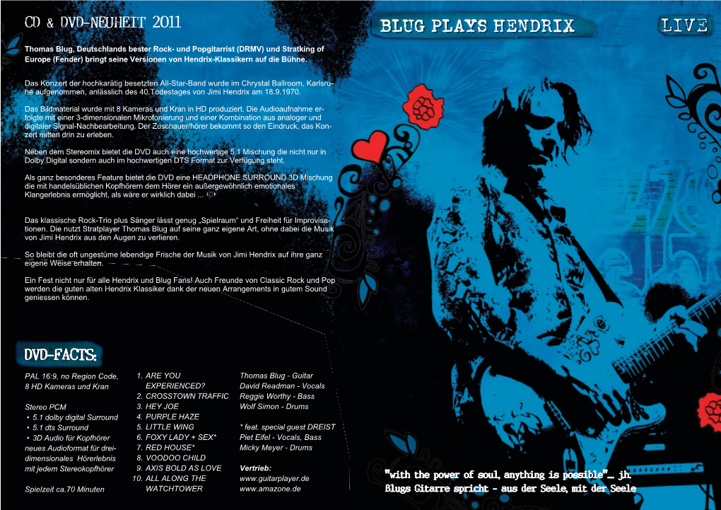 Cd & Dvd-Neuheit 2011 Dvd-Facts