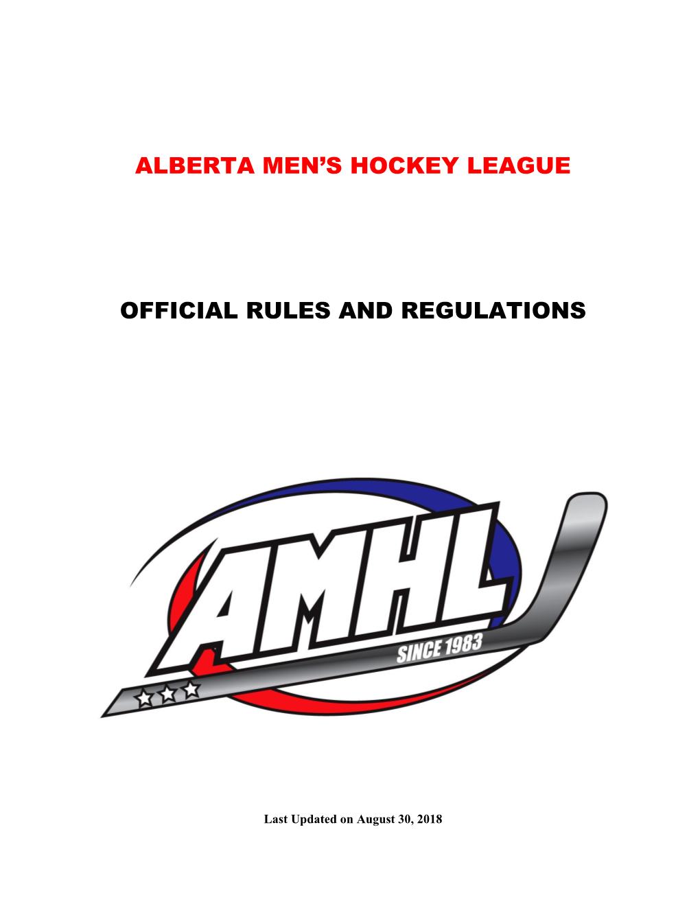 Alberta Men's Hockey League