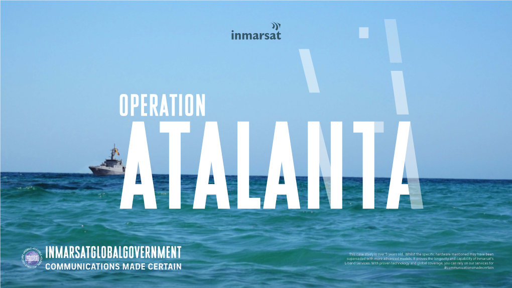 Case Study: Government Operation Atalanta