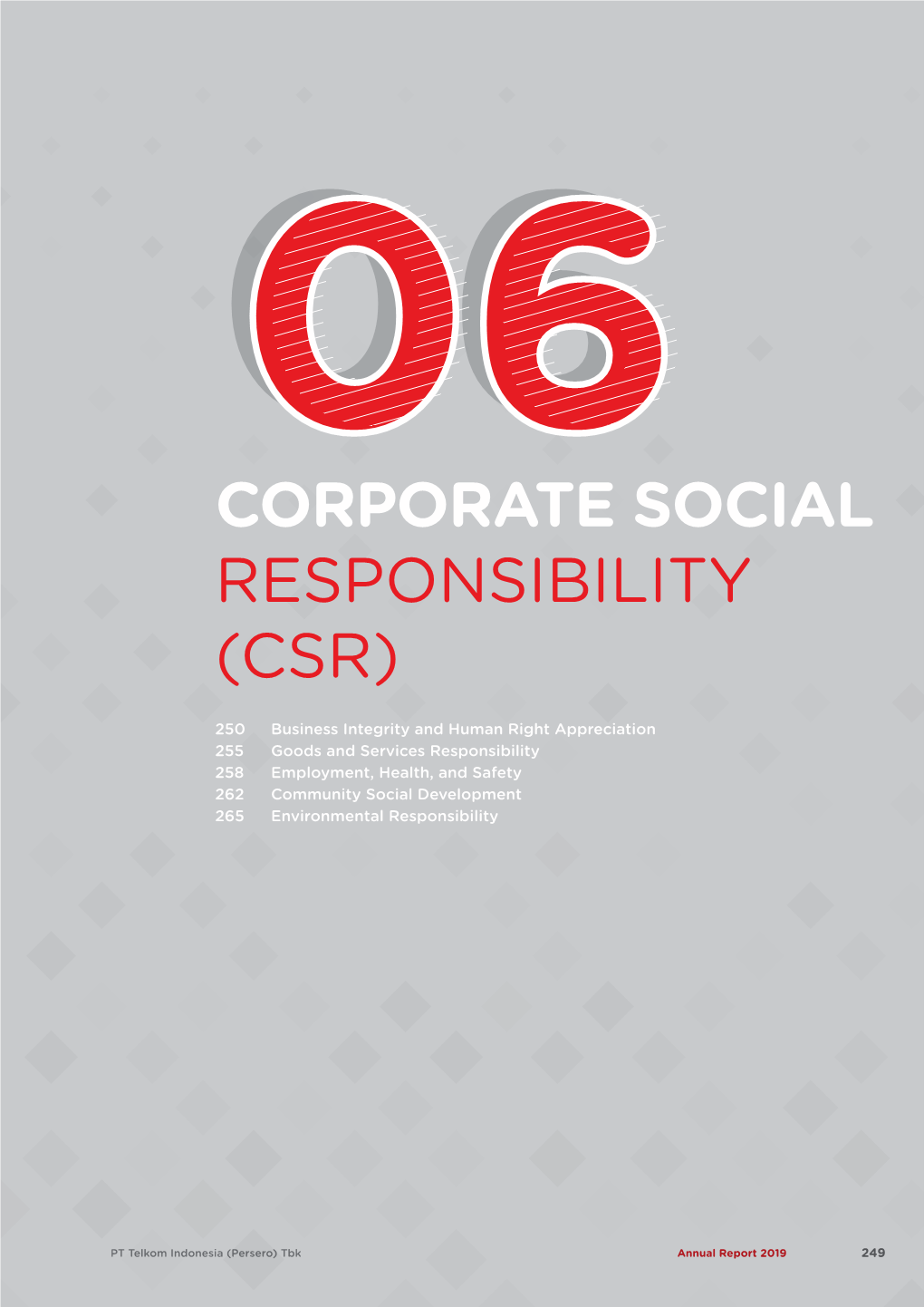 Corporate Social Responsibility (Csr)