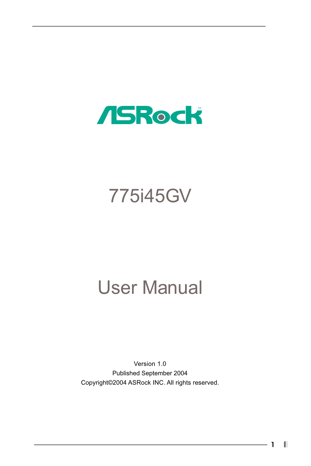 775I45gv User Manual