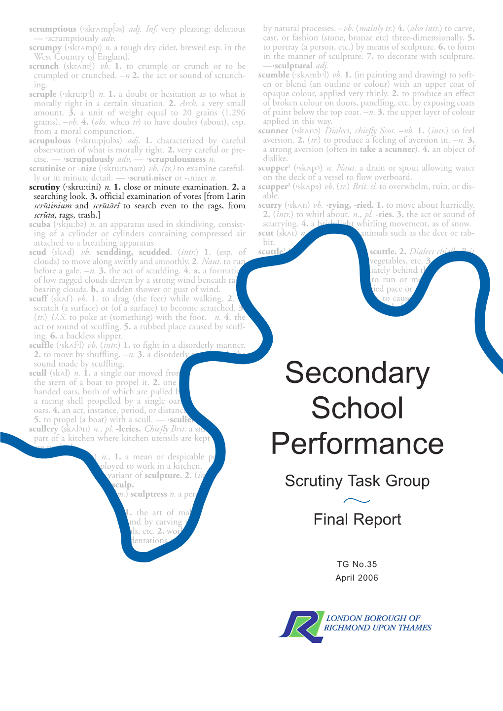 Secondary School Performance