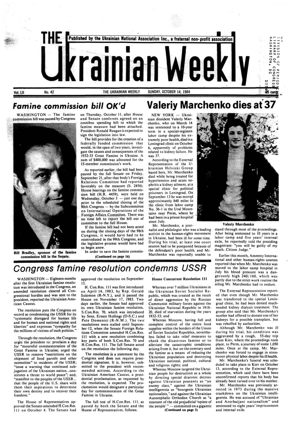 The Ukrainian Weekly 1984, No.42