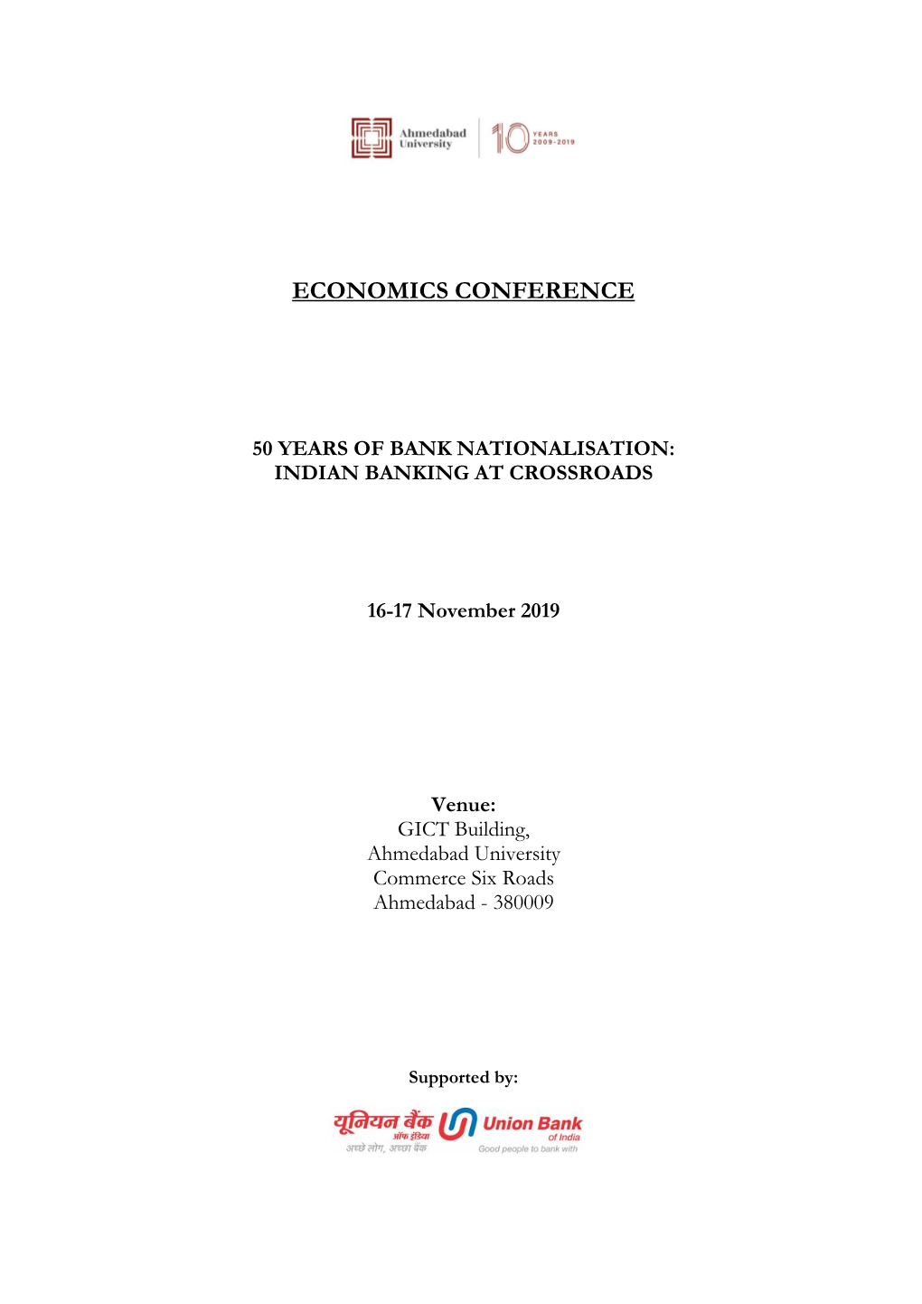 Economics Conference