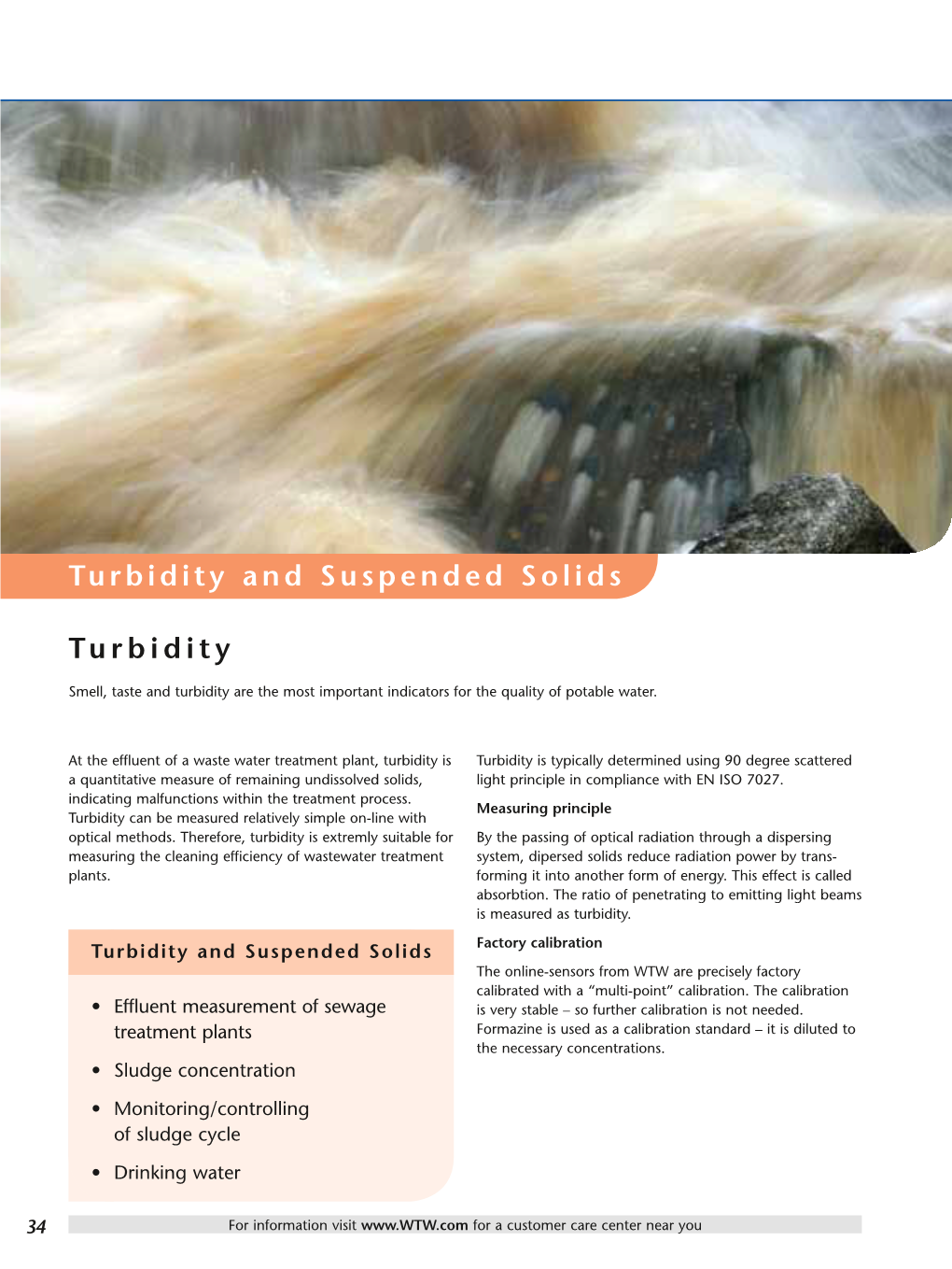 WTW Turbidity and Suspended Solids