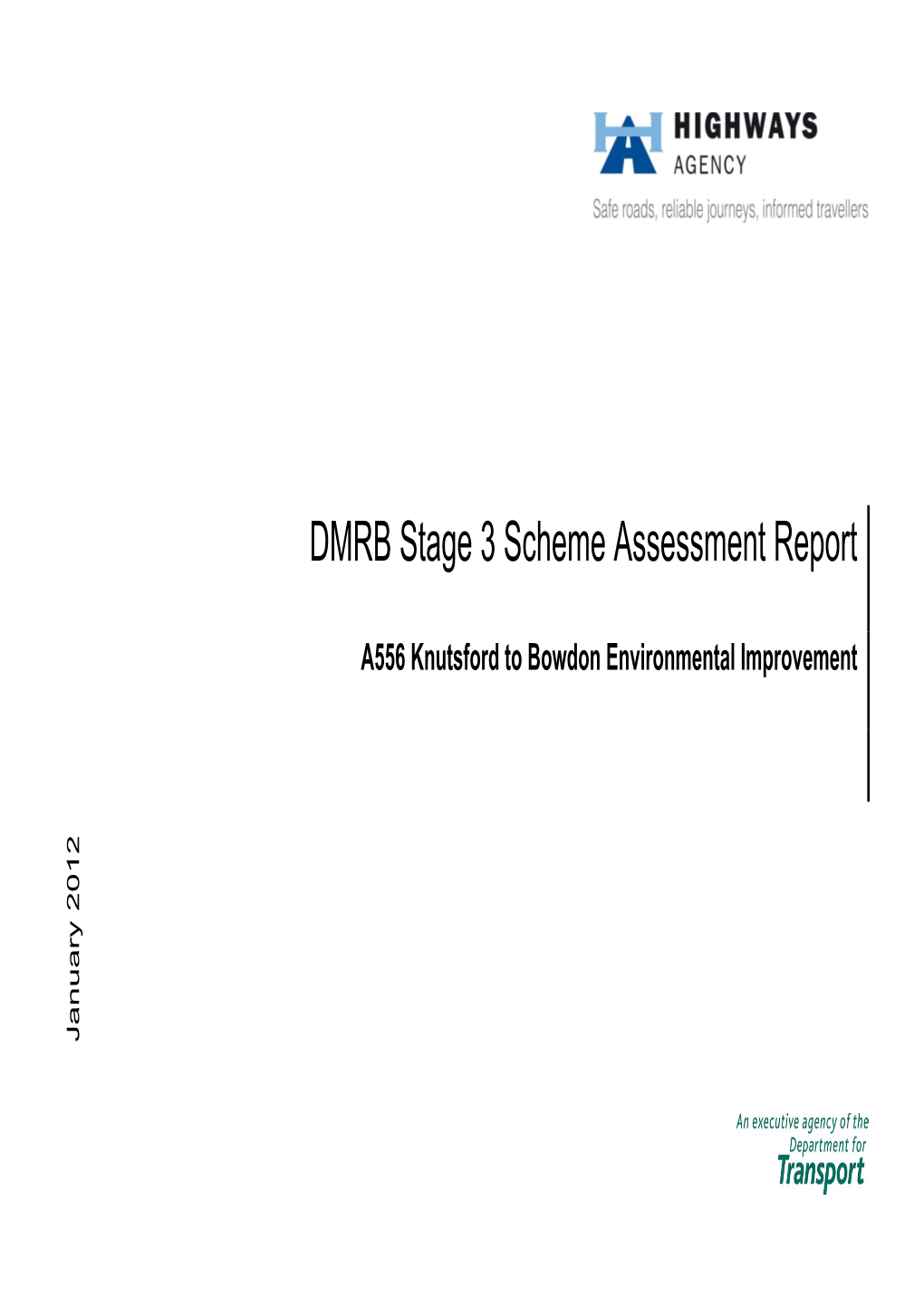 DMRB Stage 3 Scheme Assessment Report