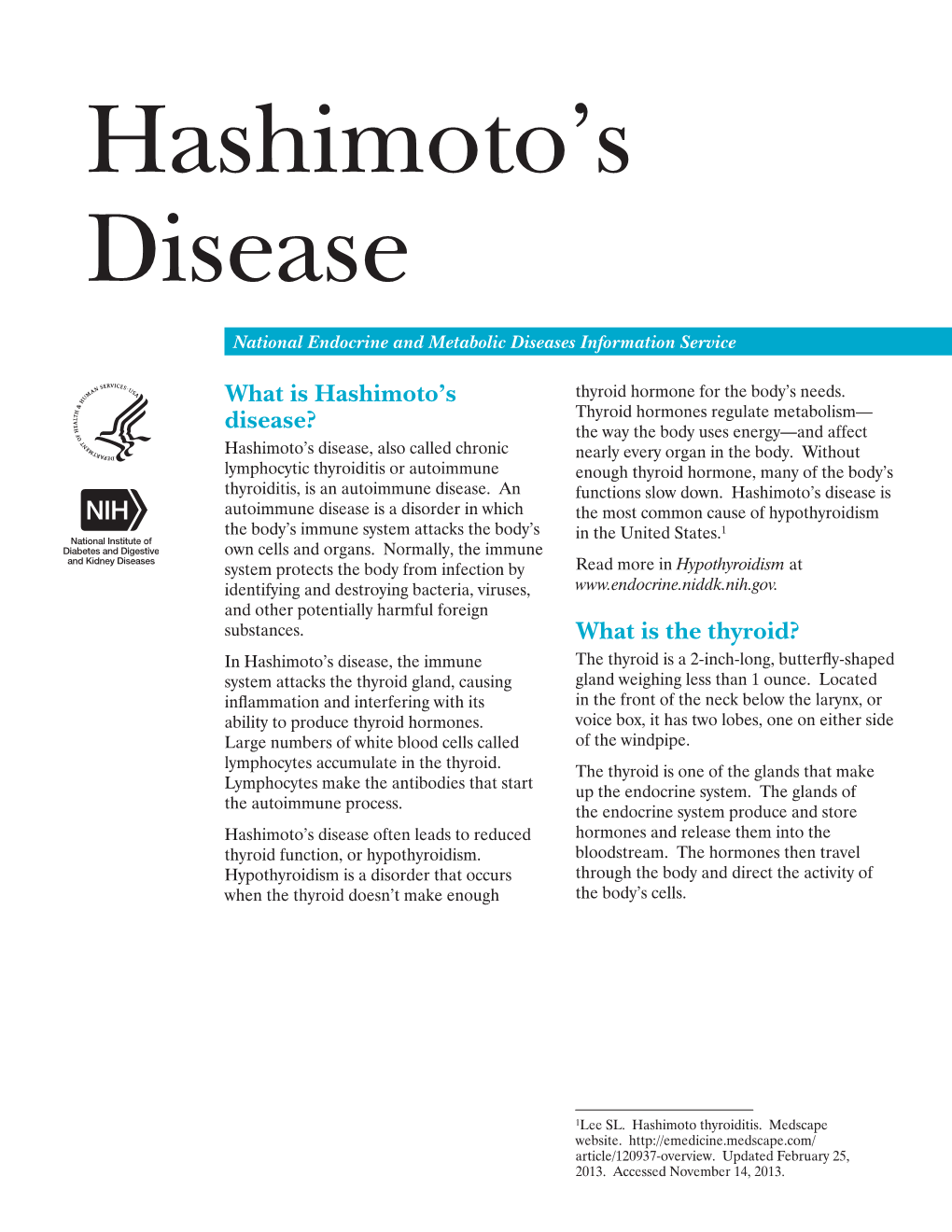 Hashimoto's Disease