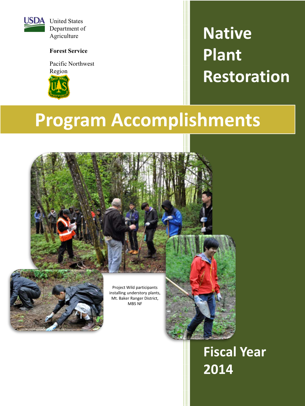 Native Plant Accomplishment Report FY 2014