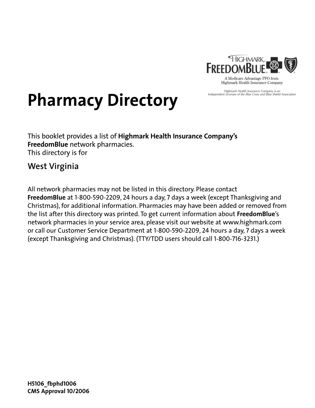 Pharmacy Directory