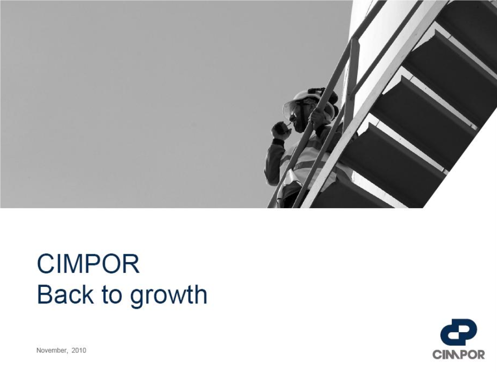 CIMPOR Back to Growth