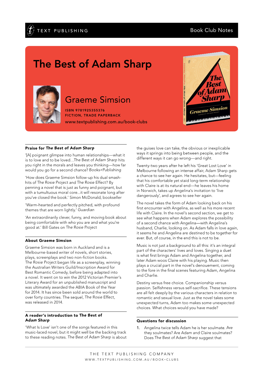 The Best of Adam Sharp