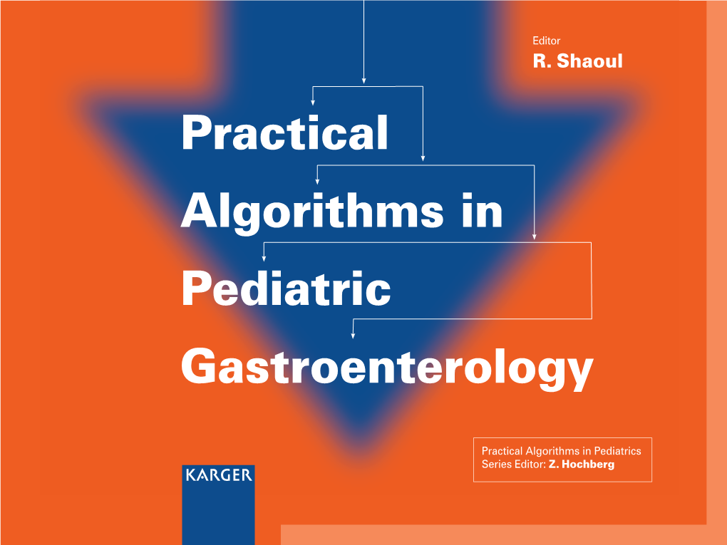 Practical Algorithms in Pediatric Gastroenterology