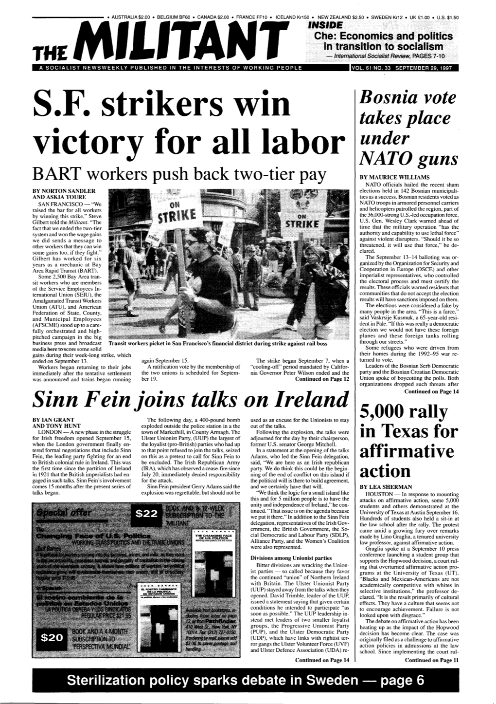 S.F. Strikers Win Victory for All Labor