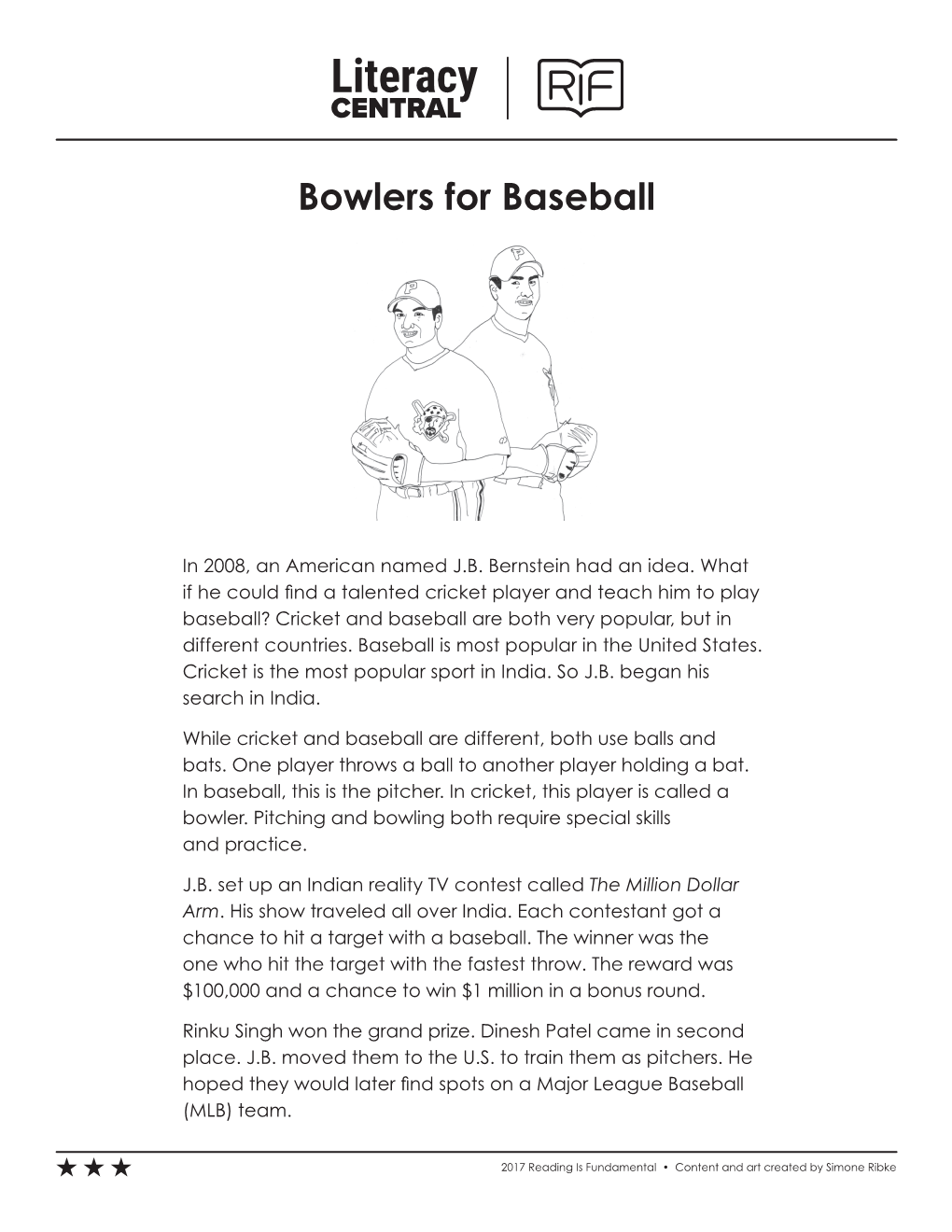 Bowlers for Baseball