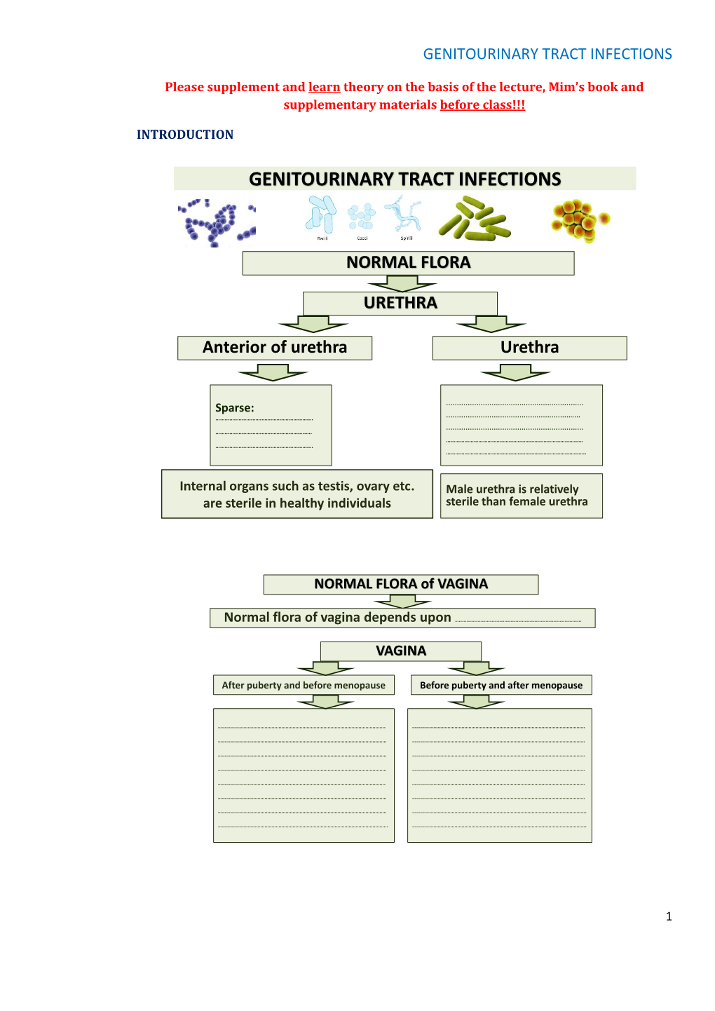 Genitourinary Tract Infections
