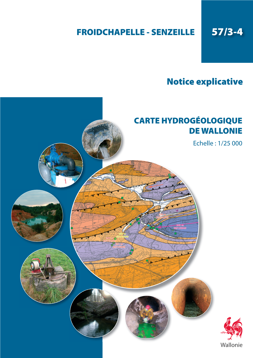 Carte Hydrogéologique De Froidchapelle - Senzeille FROIDCHAPELLE - SENZEILLE
