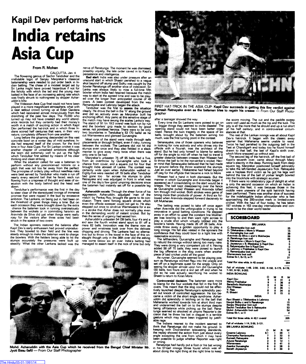 India Retains Asia Cup