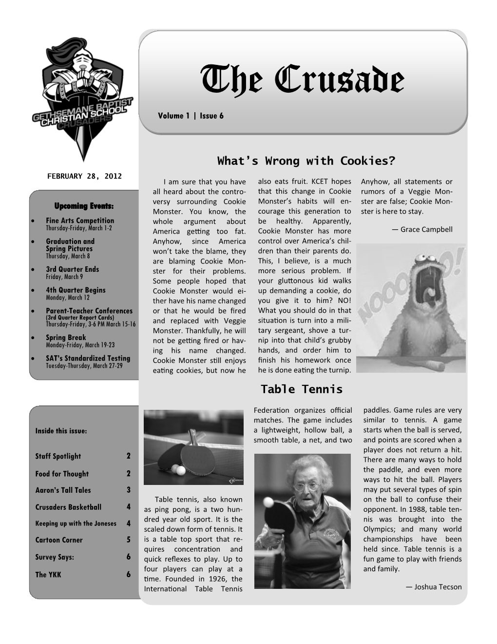 Volume 1 Issue 6