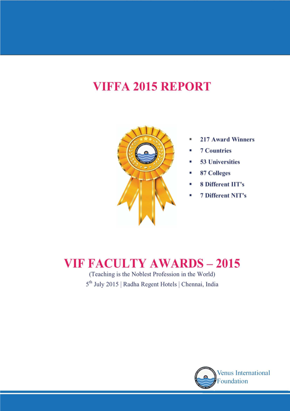 Viffa 2015 Report