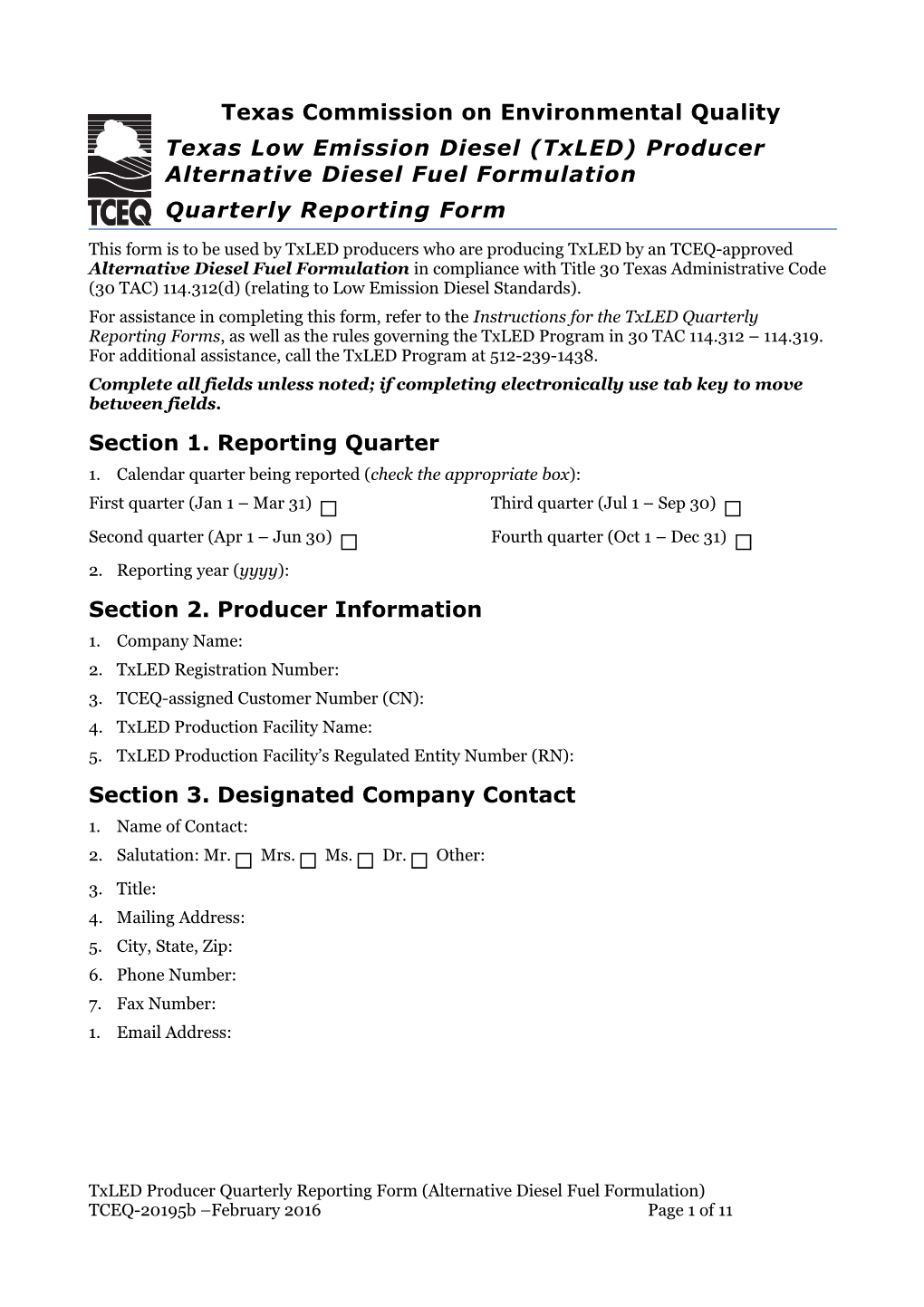 Texas Commission on Environmental Quality s6