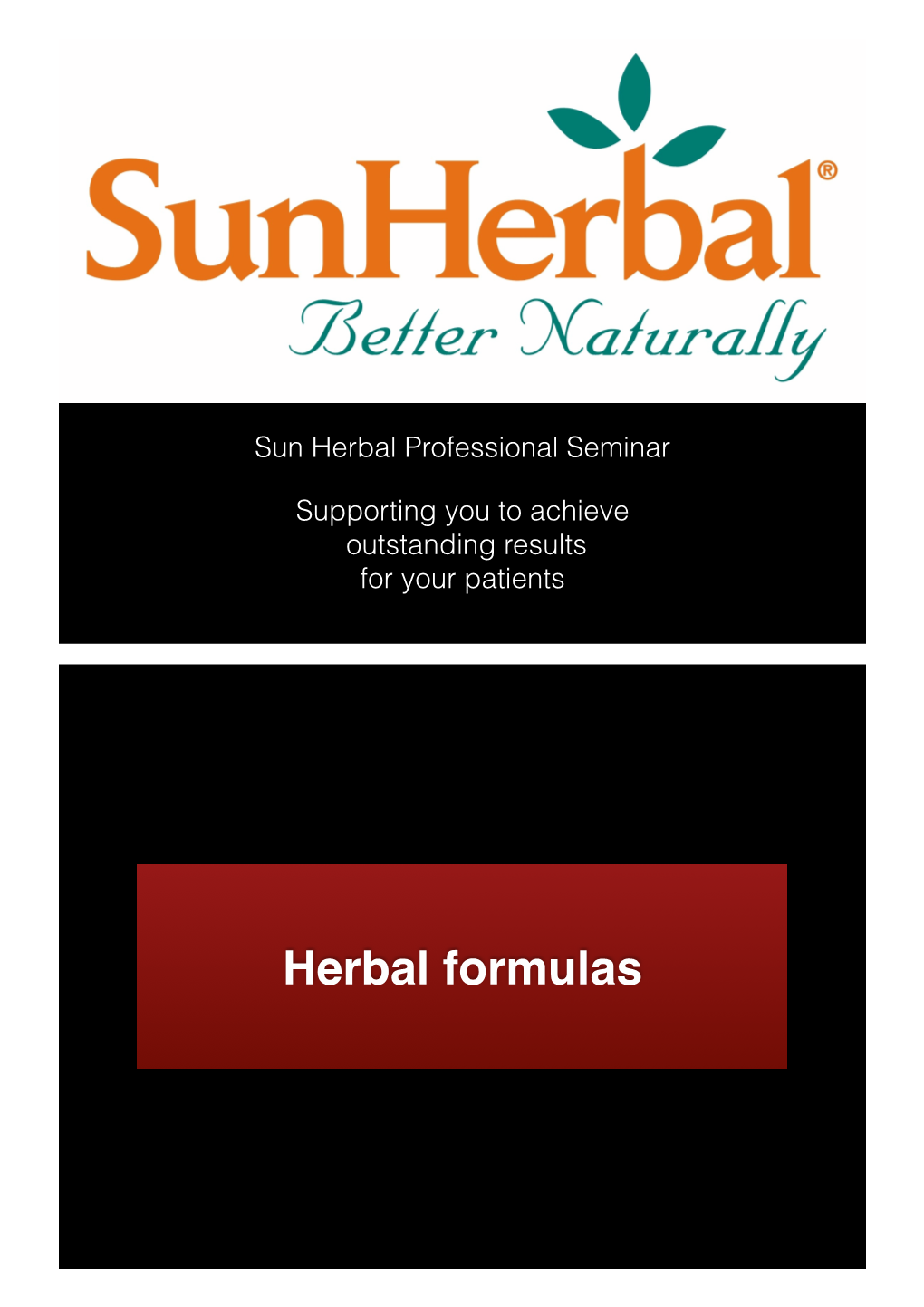 Herbal Formulas Chinamed® Capsules