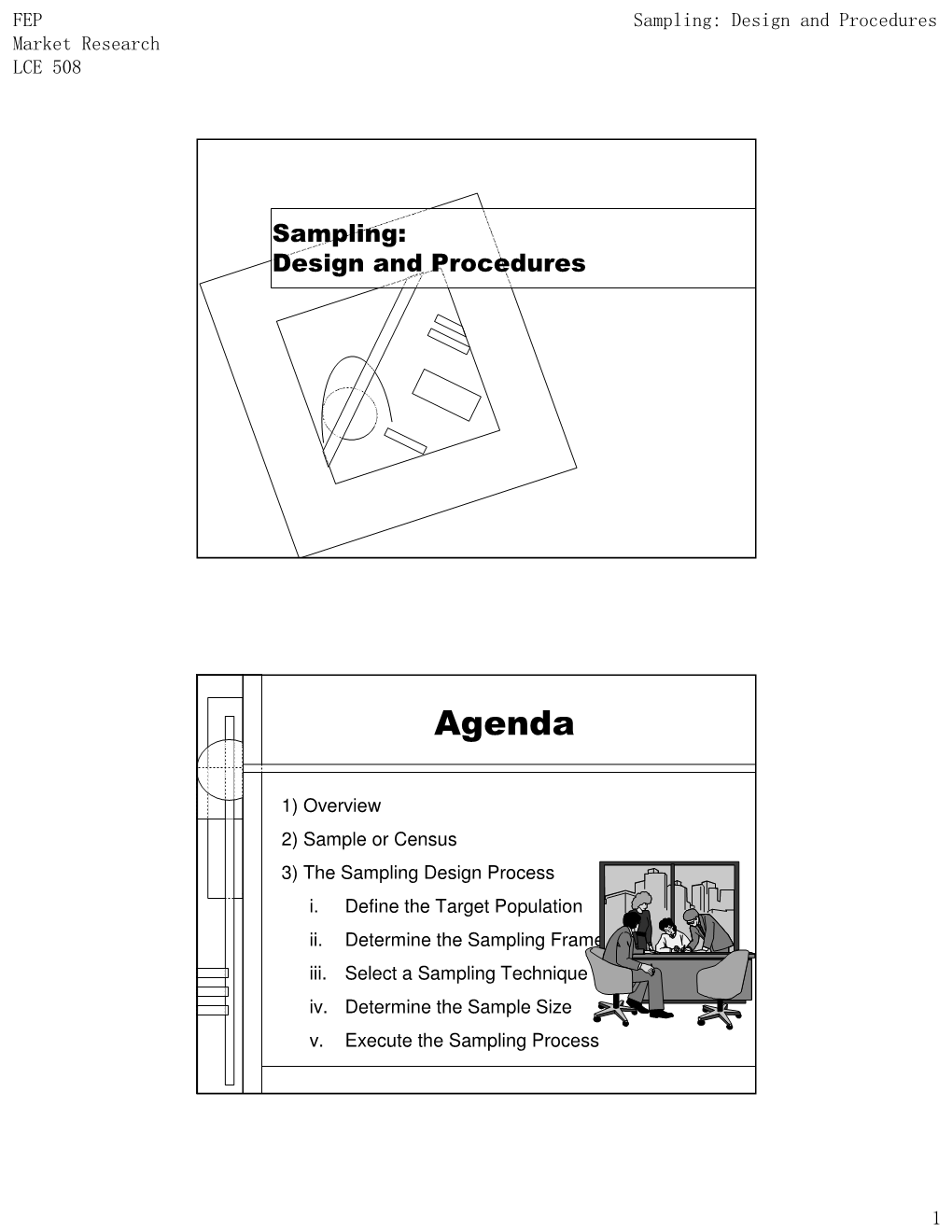 Sampling: Design and Procedures