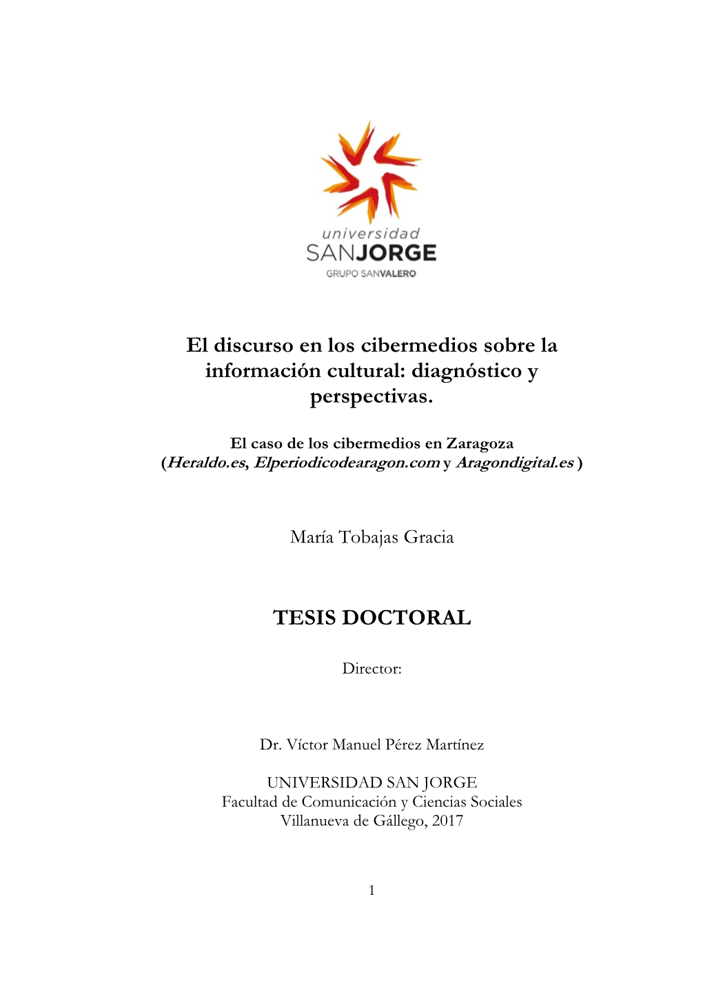 El Discurso En Los Cibermedios Sobre La Información Cultural: Diagnóstico Y Perspectivas
