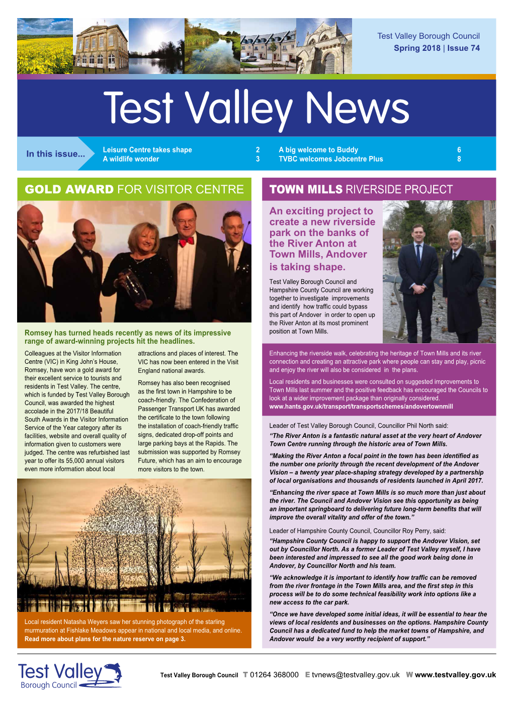 Test Valley News Edition 74 Spring 2018